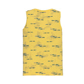 Boys All Over Printed Sleeveless T-shirt
